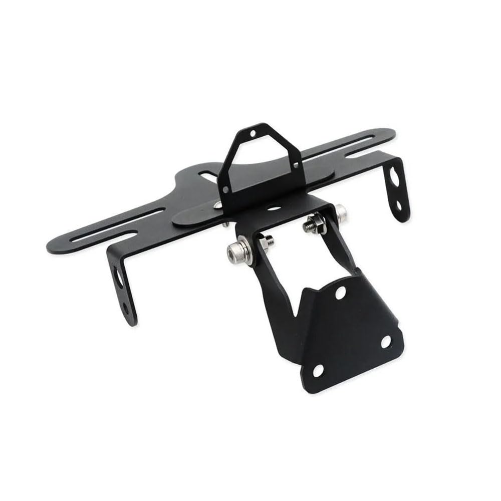 Portamatrículas de motocicleta Soporte de matrícula ajustable con luz LED para Zontes 703RR 703 RR