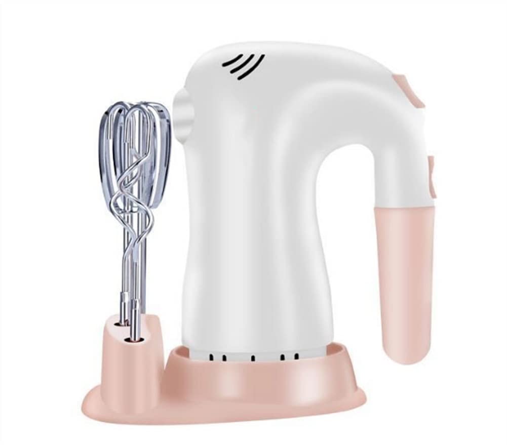 SMSOM Hand Mixer 5-Speed Electric Hand Mixer 150W Handheld Kitchen Mixer with 4 Stainless Steel Attachments for Whipping