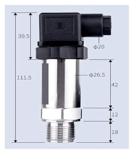 Transmetteur de pression 10-30V anti-interférence pour stabiliser vos mesures 4-20mA - 4