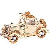 Rowood 3D Wooden Puzzles for Adults Teens Boys Girls, DIY Car Toys Model Kit Collectibles, Gift C...
