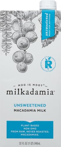 Milkadamia Milk Macadamia Unsweetned, 32 oz - Thumbnail 3