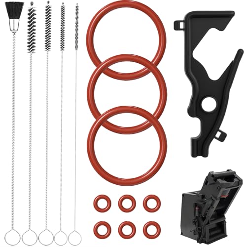 Ancable Dichtungsringe Pflegeset für Siemens EQ5/6/7/8 - Wartungsset mit 9 O-Ringe Dichtungen für Brüheinheit - Kompatibel mit Siemens EQ5 EQ6 EQ7 EQ8 Bosch Vero Neff Gaggenau Kaffeevollautomat