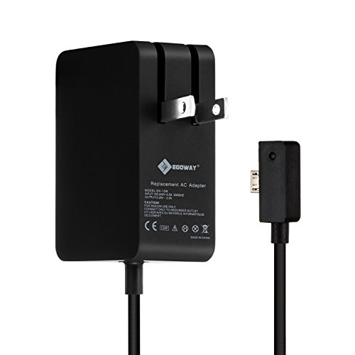 E EGOWAY 13W 5.2V 2.5A AC Power Adapter Charger Compatible with Surface 3 Tablet