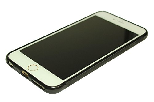 Izercase Iphone 6 Plus, Iphone 6S Plus Case Monogram Personalized Black Grey Turquoise Chevron Pattern (Not Actual Glitter) Rubber Case - Fits Iphone 6 Plus, Iphone 6S Plus T-Mobile, At&T, Sprint, Verizon And International (Black) #TOP1