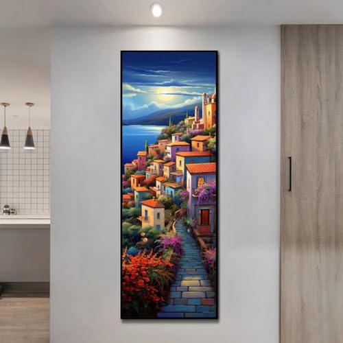Grand Diamond Painting 195x65cm Anti-Stress Peinture Diamant Kit Salon