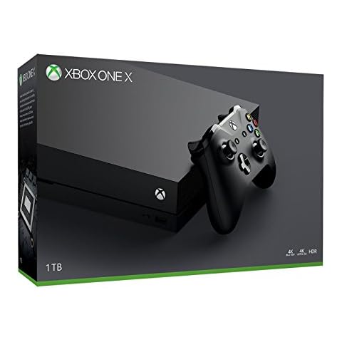 Xbox One X 1TB Console with 4K Blu-ray Player Cover
