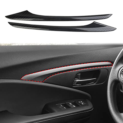 Panneau de porte en fibre de carbone pour Honda Pilot style luxe