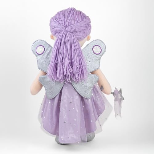 Image of Mirada Fairy Doll Soft Plush Toy - 50cm | Cute Magical Stuffed Doll for Kids & Girls | Super Soft, Cuddly & Huggable Plush | Ideal Gift for Birthday /Christmas /Diwali