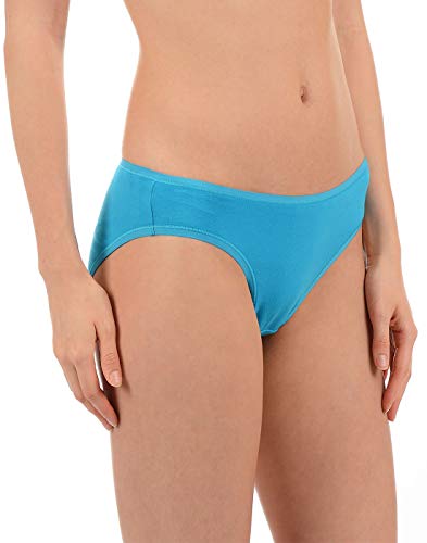Image of Amante Solid Low Rise Cotton Bikini Panty Pack(Pack of 3)