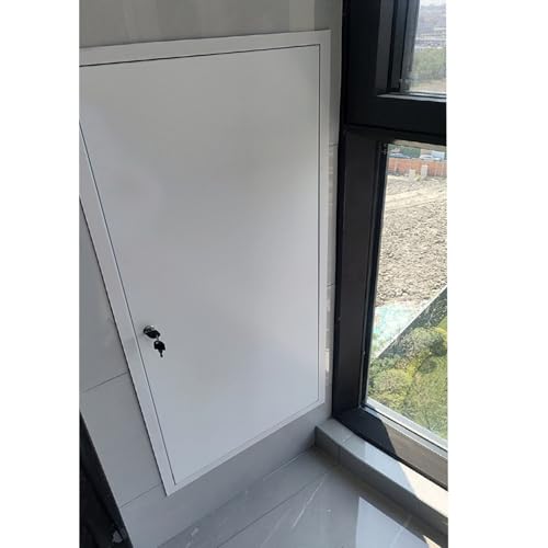 Porte d'inspection métallique verrouillable en aluminium haut de gamme