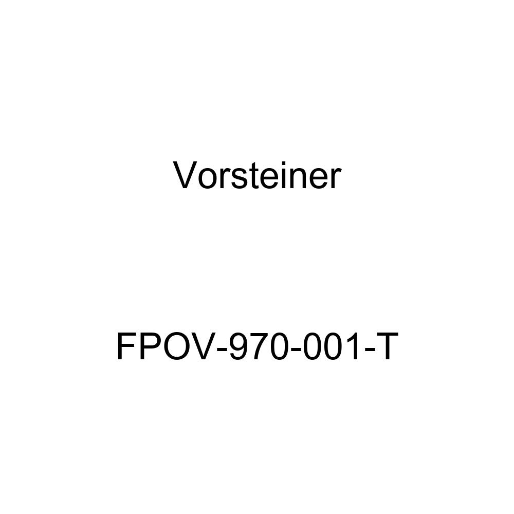 Vorsteiner (FPOV-970-001-T Tan Embroidered Velour Floor Mat - 4 Piece