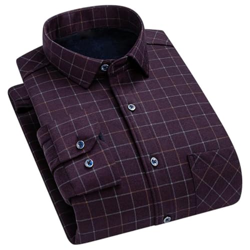Chemise homme coton extensible et doublure polaire chaude pour rester chic en hiver