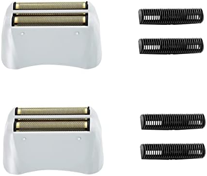 VALLNEI Pro Shaver Replacement Foil and Cutters compatible with andis 17150(TS-1)/17155/17200 shaver ProFoil Lithium replacement" Golden 2 Pack