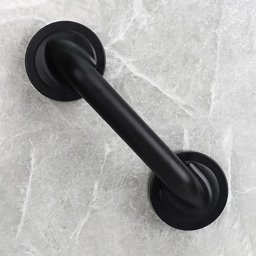 KAFENDA potente mango de ventosa grande, mango de puerta de vidrio, reposabrazos de ducha de baño, instalación sin agujeros, 11,4 pulgadas, reutilizable