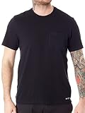 Element Herren Shirt und Hemd Basic Pocket CR SS, Flint Black, L, H1SSA2-3732