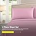 1500 Supreme Collection Twin Sheet Sets Pink - 3 Piece Bed Sheets and Pillowcase Set for Twin Mattress - Extra Soft, Elastic Corner Straps, Deep Pocket Sheets, Twin Pink