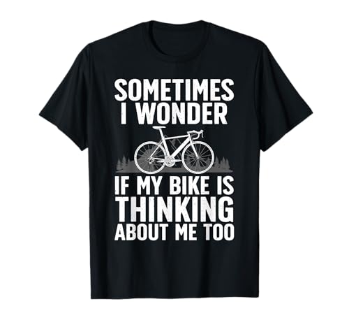 Funny Cycling Art T-Shirt for Men Women Kids Bike Rider