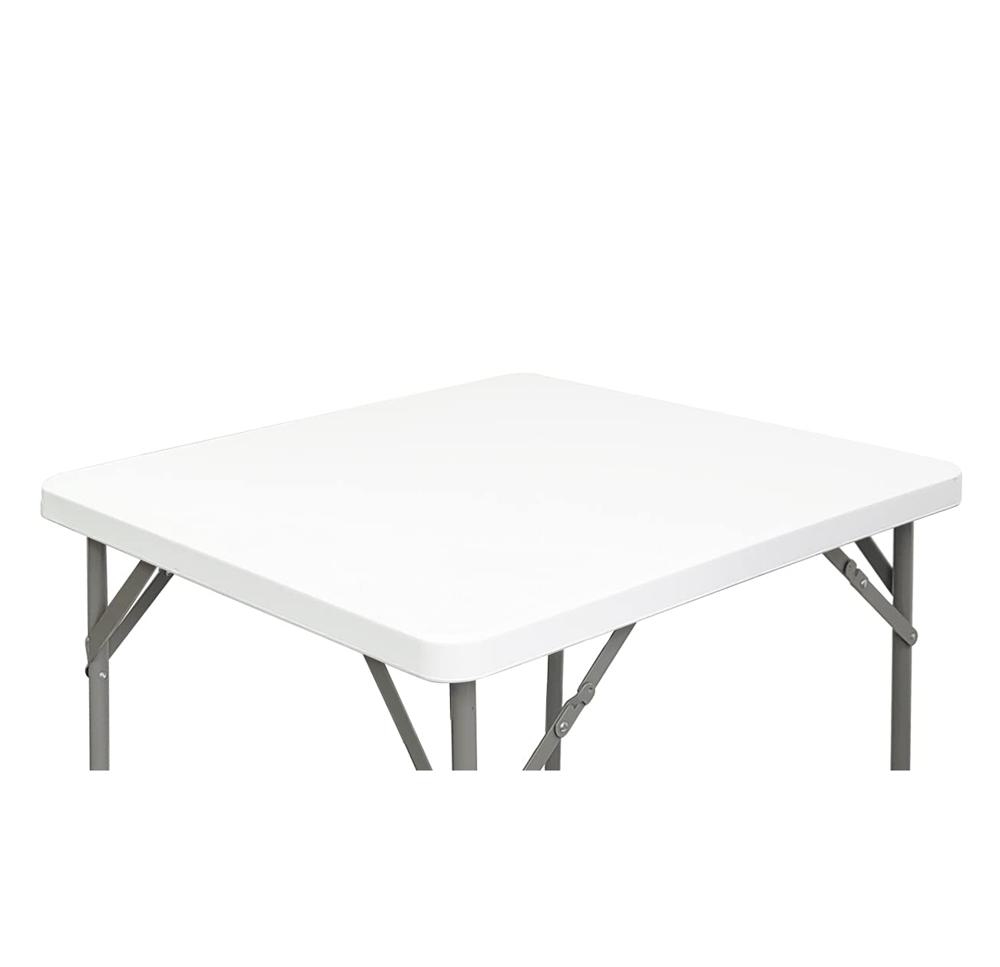Amazon.com: 5566 34 Inch Square Plastic Folding Table, Indoor