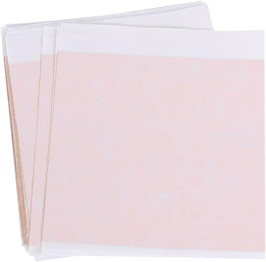 OHPHCALL 100 Sheets 9x9cm Imitation Gold Leaf Foil Paper for Crafting Painting Nail Non-Fading Easy to Use for DIY Projects
