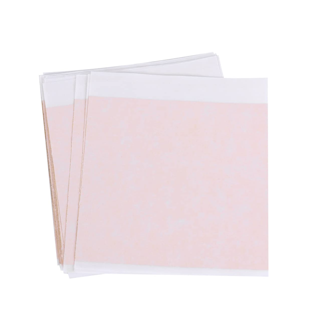 LALAFINA 9x9cm Metal Foil Transfer Sheets Gold Paper for Crafts Gilding Art Makeup