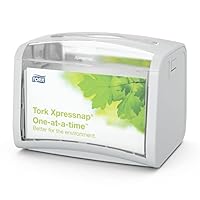 Tork 272613 Xpressnap Tischspender für N4 Spenderservietten / Serviettenspender in Hellgrau