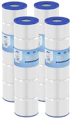 Jandy CV340 Pool Filter Cartridges Replacement for CL340,PJAN85,Unicel C-7459,Filbur FC-6405,FC-0800,A0557900,R0554500,Aladdin 18504,85 Sq.ft,4Packs