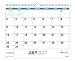 Blue Sky 2017-2018 Academic Year Wall Calendar, Twin-Wire Bound, 15" x 12", Classic