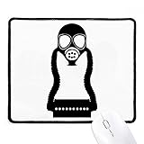 Gas Head Small Counter Strike Mousepad Stitched Edge Mat Rubber Gaming Pad