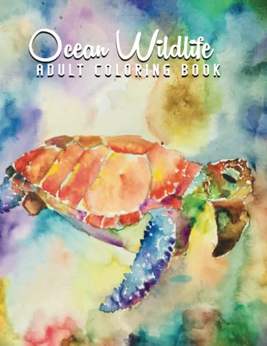 Ocean Coloring Book: An Adult Coloring Book Featuring Beautiful Sea Animals, Tropical Fish, Coral Reefs and Ocean for Stress Relief and Relaxation image 2