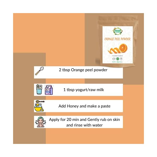 Orange-Peel-Powder-Citrus-Aurantium-by-MIHEE-NATURALS-100g-35-oz-100-Natural-No-added-preservatives-Facial-mask-Skin-care Orange Peel Powder (Citrus Aurantium) by MIHEE NATURALS | 100g( 3.5 oz) | 100% Natural | No added preservatives | Facial mask |Skin care
