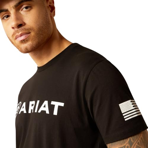 Ariat Men's Shield Flag T-Shirt4