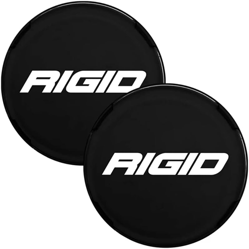 Rigid Industries (363675) 360-Series 4in Light Covers - Black (Pair)