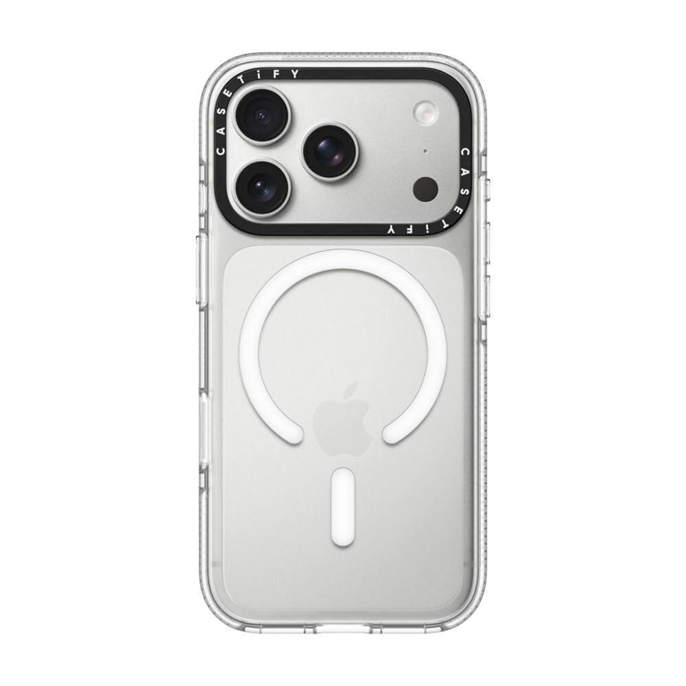 Amazon.co.jp: CASETiFY インパクト クリア iPhone 17 Pro ケース [黄