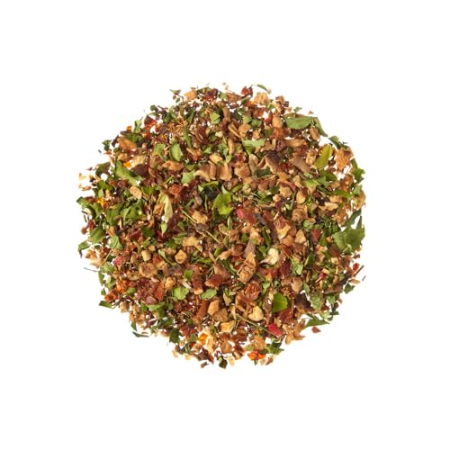 TEA SHOP - Infusión Super Moringa Red Fruits 100g - 50 Tazas - Infusión a Granel - De Moringa Dulce y Afrutada - Antioxidante y Digestiva - Propiedades naturales: Estimula sistema inmunológico