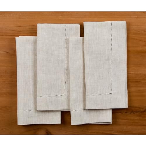 Servilletas de lino Solino Home 20x20 pulg set 4 miniatura 3