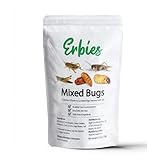 Erbies Edible Bug Mixed Trail Mix, 15g Bag, Seasoned and Crunchy Insects, Crickets, Grasshoppers, Silkworm Pupae, and Sago Worms, Protein Packed Unique Snacks, Fun Snacks Gift Idea, 1-Pack