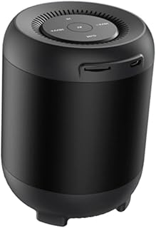 PartyKindom Alto-Falantes De Computador Alto-Falantes Inteligentes Para PC Ai Alto-Falante Inteligente Alto-Falante De Controle De Voz Alto-Falante Preto Pequeno Alto-Falante Estéreo De Mesa