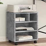 Le support d'imprimante permet d'accéder facilement à tout, rendant votre lieu de travail organisé et bien rangé.