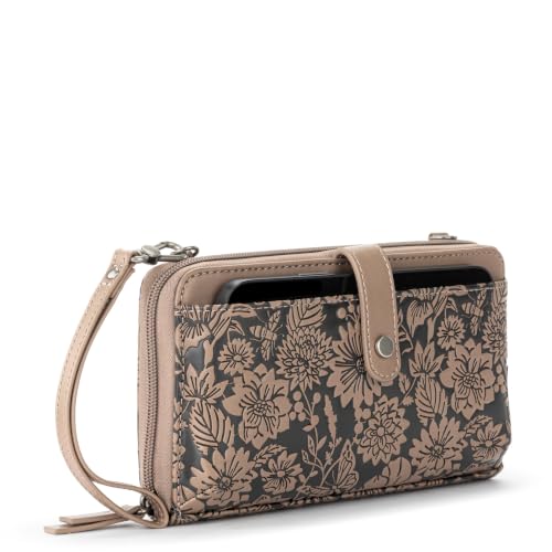 Image of Sakroots Smartphone Crossbody Purse - Women's Cellphone Bag & Wallet For Everyday - Convertible Wristlet With Zipper