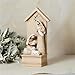 Sleep in Heavenly Peace Holy Family Music Box Nativity, Manger Scene Christmas Decorations - Christian Holy Family Scene - Baby Jesus Nativity Set