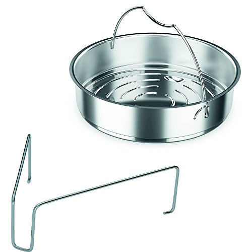 Fissler vitaquick Pressure Coocker Stainless Steel Induction, 4.8 Quart, silver