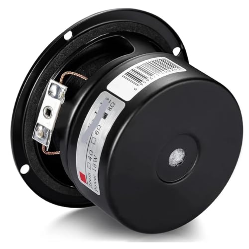 Altavoz de agudos hifi de 3 pulgadas y 8 ohmios multimedia pasivo con caja de madera