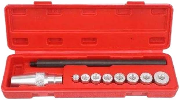 Tangerine Clutch Hole Calibrator 10 Piece Set Compatible with Car Maintenance Tools