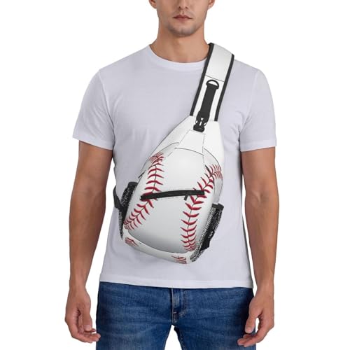 Bolso Deportivo Sling para Pecho Negro miniatura 6
