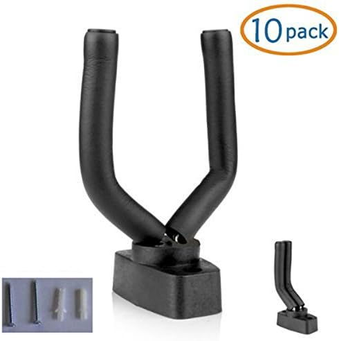 SunGold(10 Pack)Guitar Hanger Holder Rack Wall Mount Display-Fits ALL size Guitars, Saving Alternative to Display Case