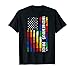 Produktbild Indigenous Pride American Flag Wiphala People T-Shirt | Tshirt for Men Women, White Or Black T Shirt, Best Papa Ever Size S - 5XL