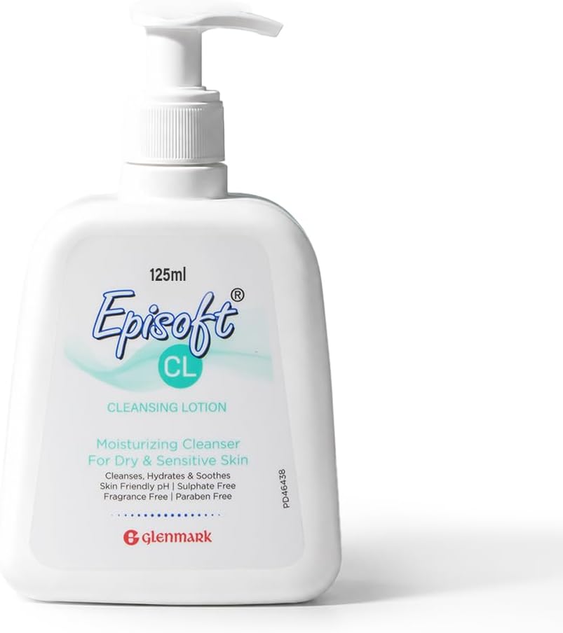 Cleanser For Dry & Sensitive Skin Type | Daily Gentle Face Cleanser For Men & Women | Fragrance free | Dermatologist Prescribed | 125ml