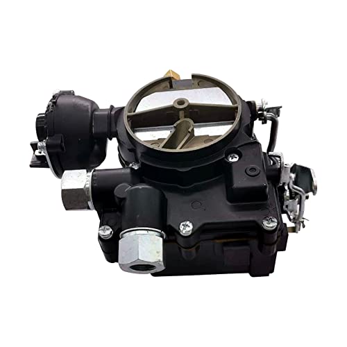 Trucktok 3310-864940A01 Marine Carburetor Replacement for Mercruiser 2 Barrel Carb 2.5 3.0 4CYL Engine with Electric Choke Black by Trucktok - Image 2