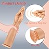 37cm Riesen Handform Dildo XXL Anal Dildo für Fisting,3.0 Hand Dildos Faust Dildo Analdilos Herren,mit Dildo Saugnapf,Fist Dildo Fisting Dildos Masturbatoren,Analplug für Frauen Männer #3