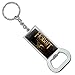 GRAPHICS & MORE The Hobbit The Desolation of Smaug Logo Keychain Rectangle Chrome Plated Metal Bottle Cap Opener